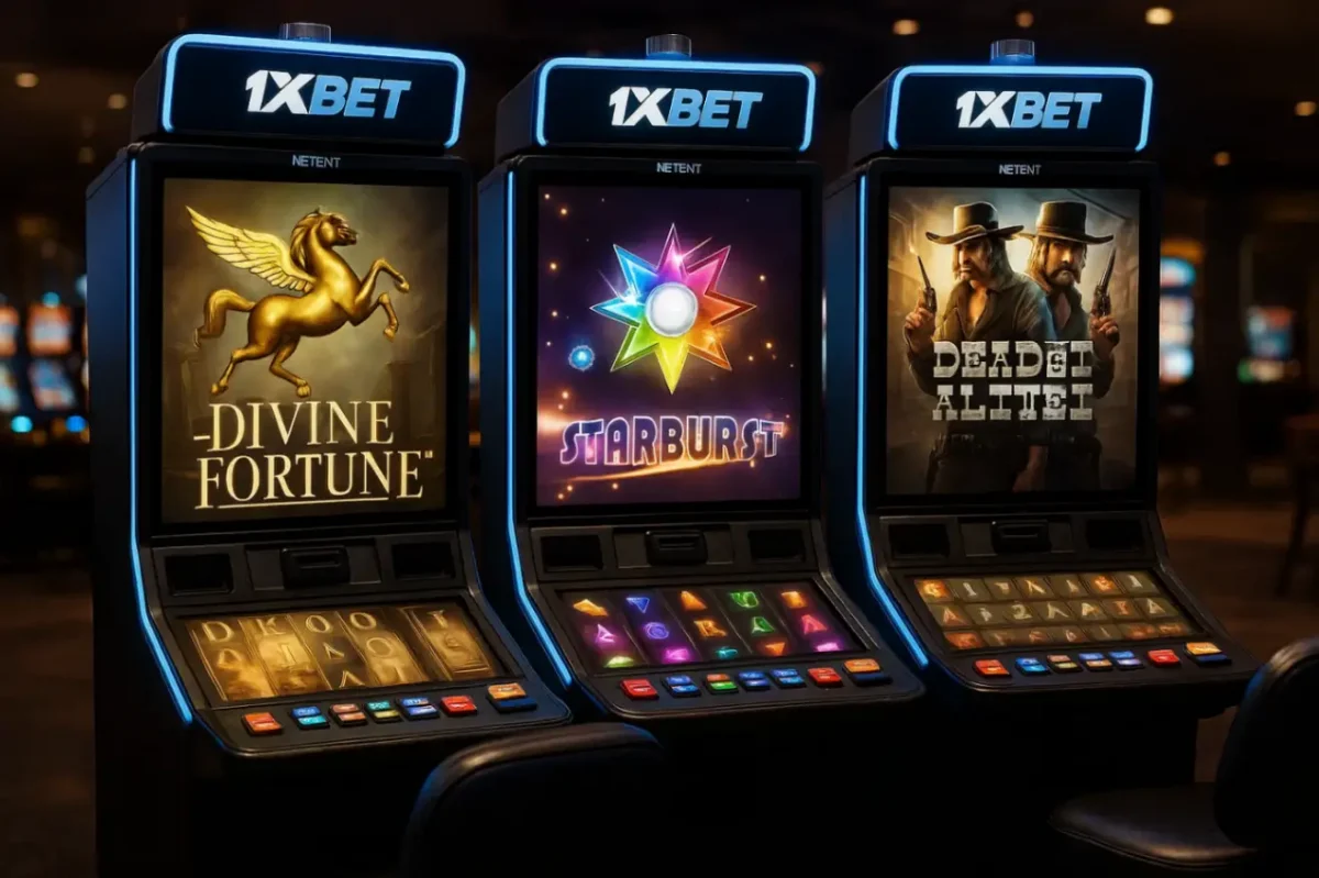 Experiência do Usuário no 1xBet com os Slots da NetEnt